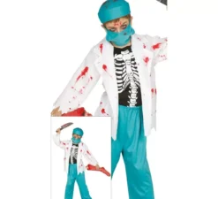 Costume da medico zombi