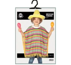 Costume da messicano a righe per bambini