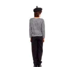 Costume da mimo a righe per bambino
