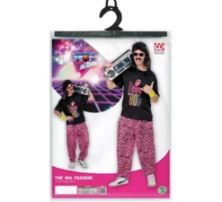Costume da moda di strada anni '80 per adulto