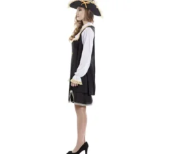 Costume da moschettiere blu per donna