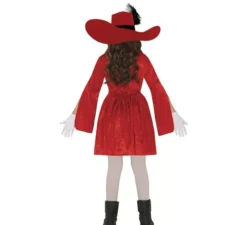 Costume da moschettiere rosso per bambino