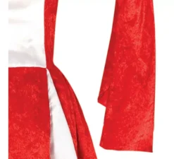 Costume da moschettiere rosso per donna
