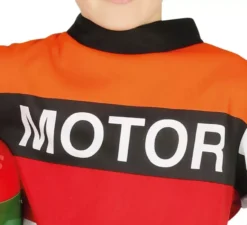 Costume da motociclista per un ragazzo