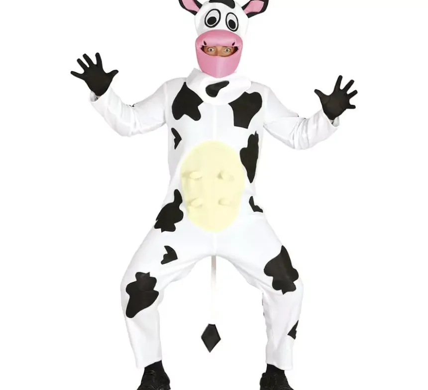 Costume da mucca da latte per uomo