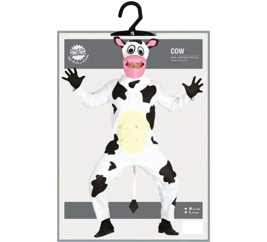 Costume da mucca da latte per uomo