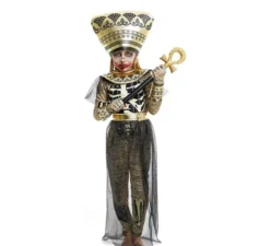 Costume da Mummia Faraone con copricapo per bambine e adolescenti