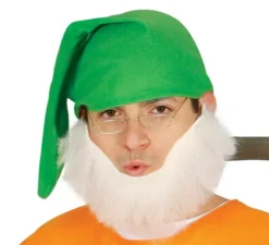 Costume da nano arancione per uomo