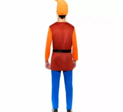 Costume da nano di Biancaneve marrone da uomo