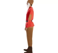 Costume da nano rosso delle fiabe per uomo