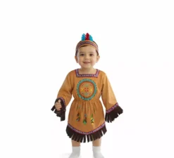 Costume da nativo americano per neonato