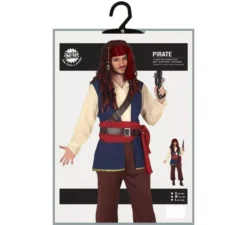 Costume da Navigatore Pirata Ribelle per uomo