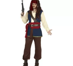 Costume da Navigatore Pirata Ribelle per uomo