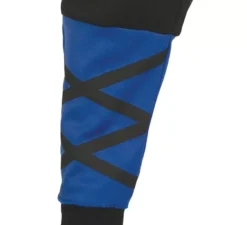 Costume da ninja blu e nero per ragazzo