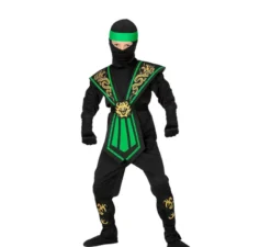 Costume da Ninja Kombat verde per bambino