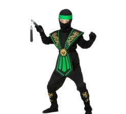 Costume da Ninja Kombat verde per bambino