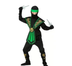 Costume da Ninja Kombat verde per bambino