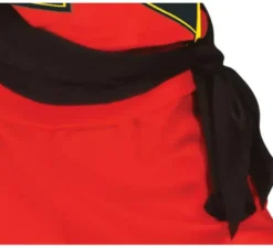 Costume da ninja rosso per ragazzo