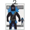 Costume da Ninja Warrior scuro per bambini e bambini