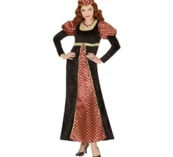Costume da nobile castigliano medievale per donna