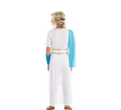 Costume da nobile greco bianco e blu per bambino