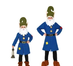 Costume da operaio gnomo blu per bambino