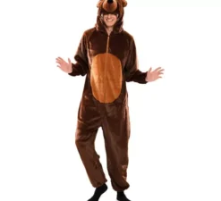 Costume da orso bruno per un uomo