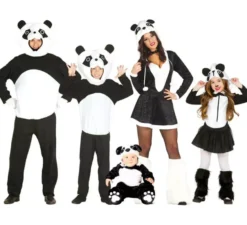 Costume da Orso Panda vanitosa per bambina