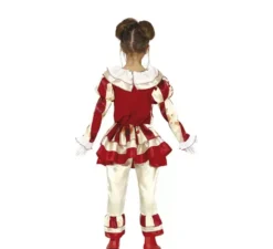 Costume da Pagliaccia a righe per bambina