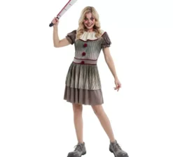 Costume da Pagliaccia del terrore per donna
