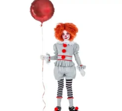 Costume da Pagliaccia terrificante per bambina