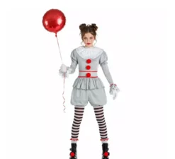 Costume da Pagliaccia terrificante per donna