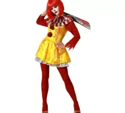 Costume da Pagliaccio dell'Hamburger Insanguinato per Donna