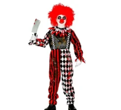 Costume da pagliaccio sanguinario per ragazzi