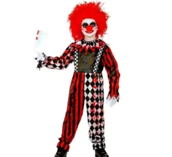 Costume da pagliaccio sanguinario per ragazzi