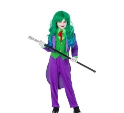 Costume da Pagliaccio sorridente per bambina
