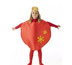 Costume da palla di Natale rossa per bambini