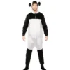 Costume da Panda Kugurumi con cappuccio e orecchie per adulto