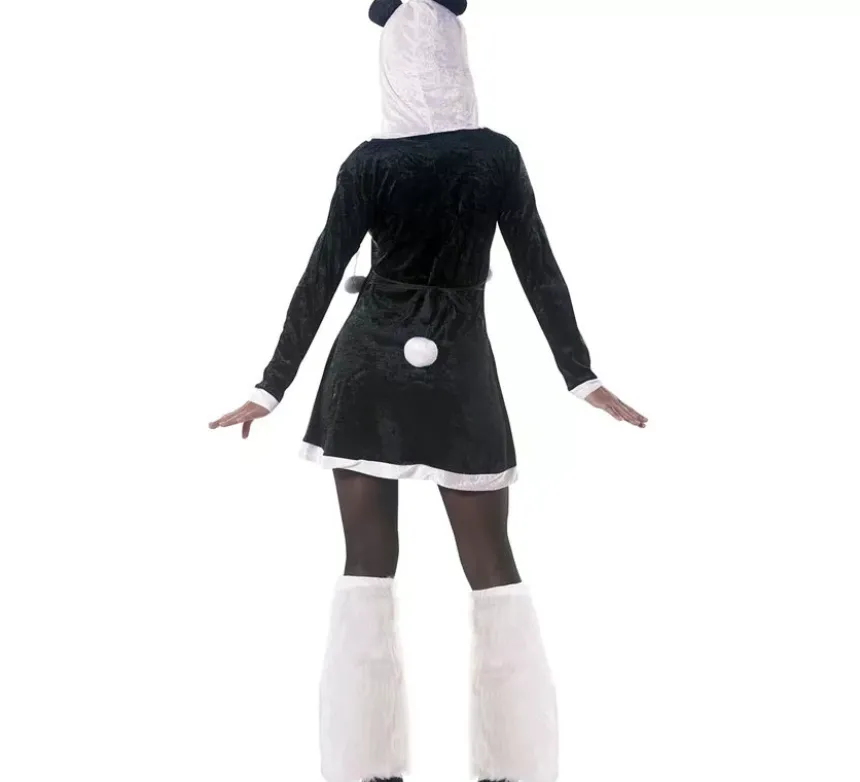 Costume da panda per una donna