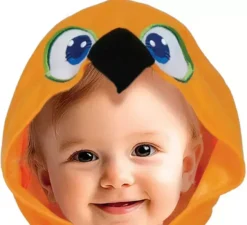 Costume da pappagallo colorato per neonato