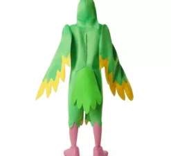 Costume da pappagallo verde per uomo