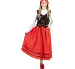 Costume da pastorella da gregge per donna
