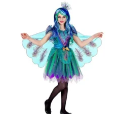 Costume da pavone per bambine