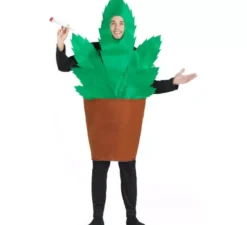 Costume da Pianta di Marijuana per adulti