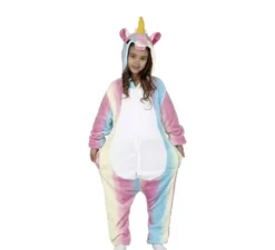 Costume da pigiama Unicorn multicolor per bambina