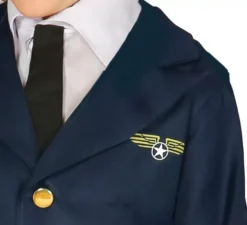 Costume da pilota aereo per un bambino