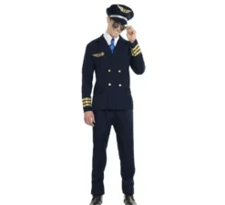 Costume da pilota aereo per un uomo