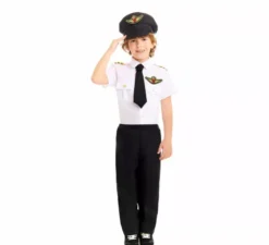 Costume da pilota d'aereo per bambino
