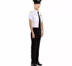 Costume da pilota d'aereo per uomo