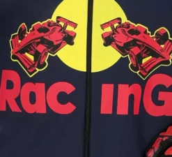 Costume da pilota di auto da corsa per uomo